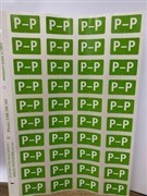 Abax CSA Code Labels P