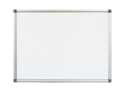 Rapidline Whiteboard 1200mm W x 900mm H Aluminium Frame