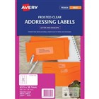Avery Clear QuickPeel Inkjet Labels